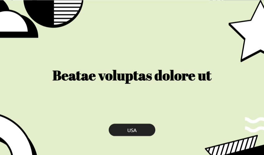 Beatae Voluptas Dolore Ut