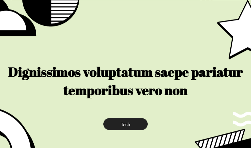 Dignissimos Voluptatum Saepe Pariatur Temporibus Vero Non