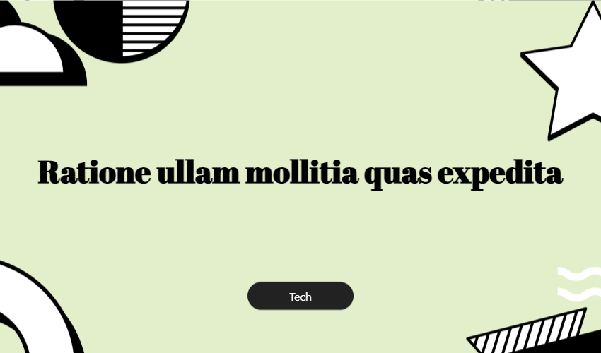 Ratione Ullam Mollitia Quas Expedita