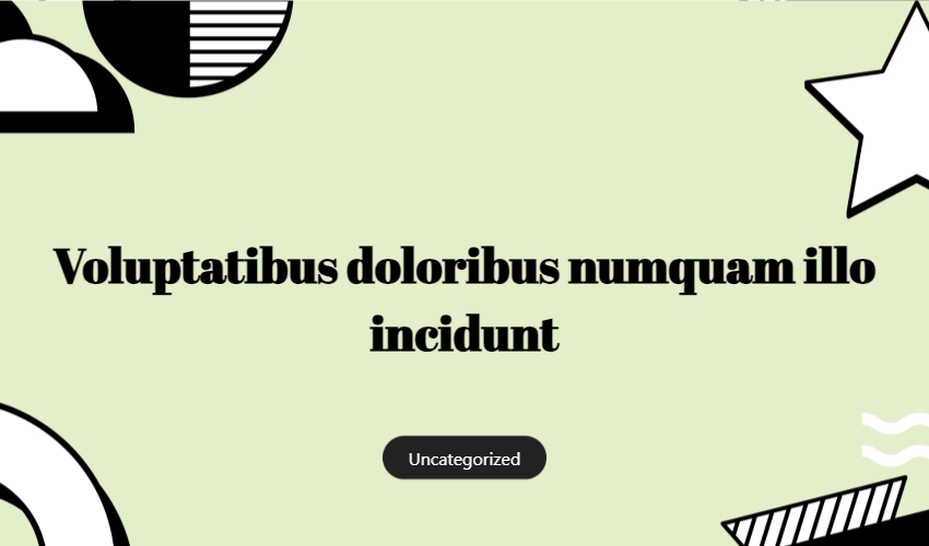 Voluptatibus Doloribus Numquam Illo Incidunt